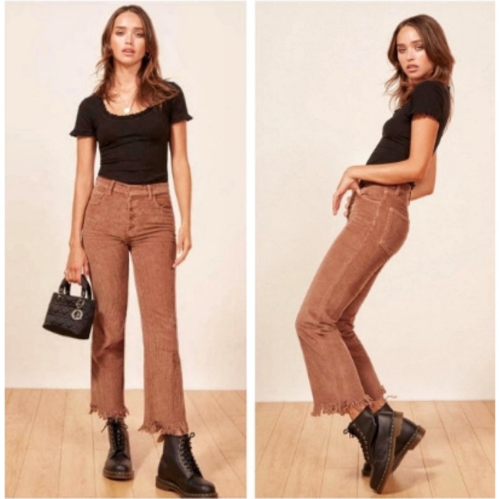 🌸 Reformation | Jesse Pant in Nutmeg 27